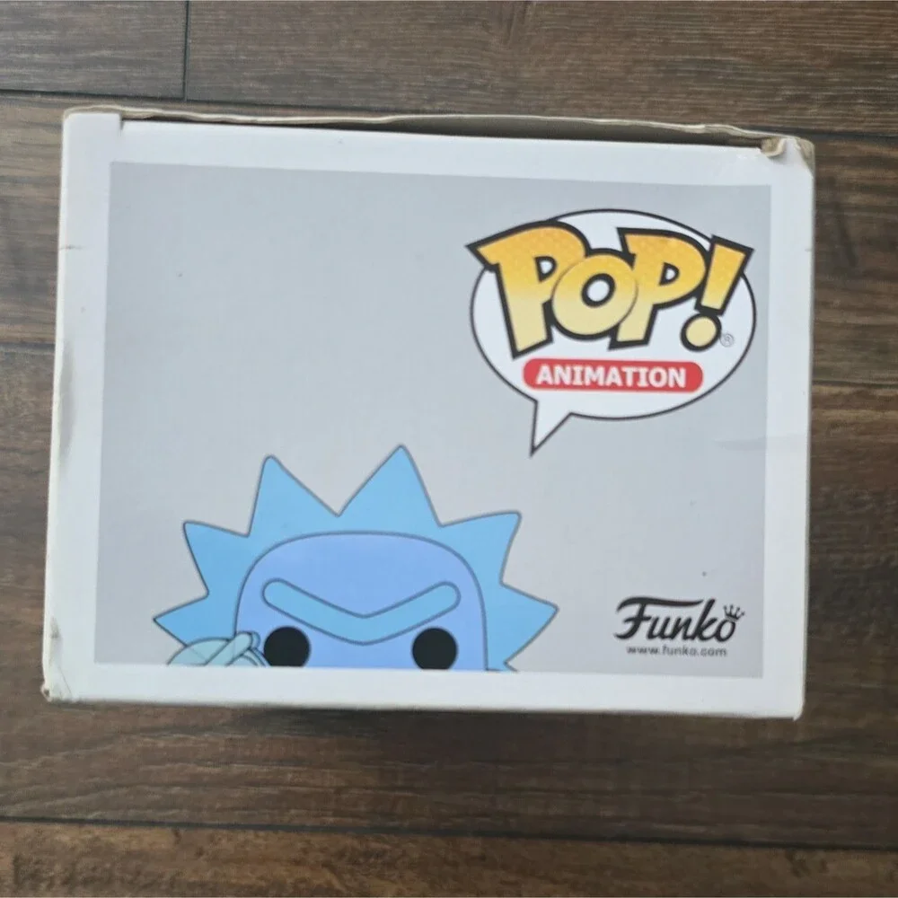 Funko Pop! Animation Rick and Morty Hologram Rick #665 GITD Amazon Excl 2019